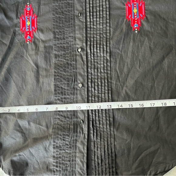 Wrangler‎ Black Button Down Shirt - Picture 5 of 10